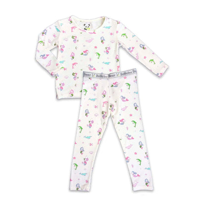 Mermaid Bamboo Kids Pajamas