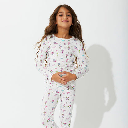 Mermaid Bamboo Kids Pajamas