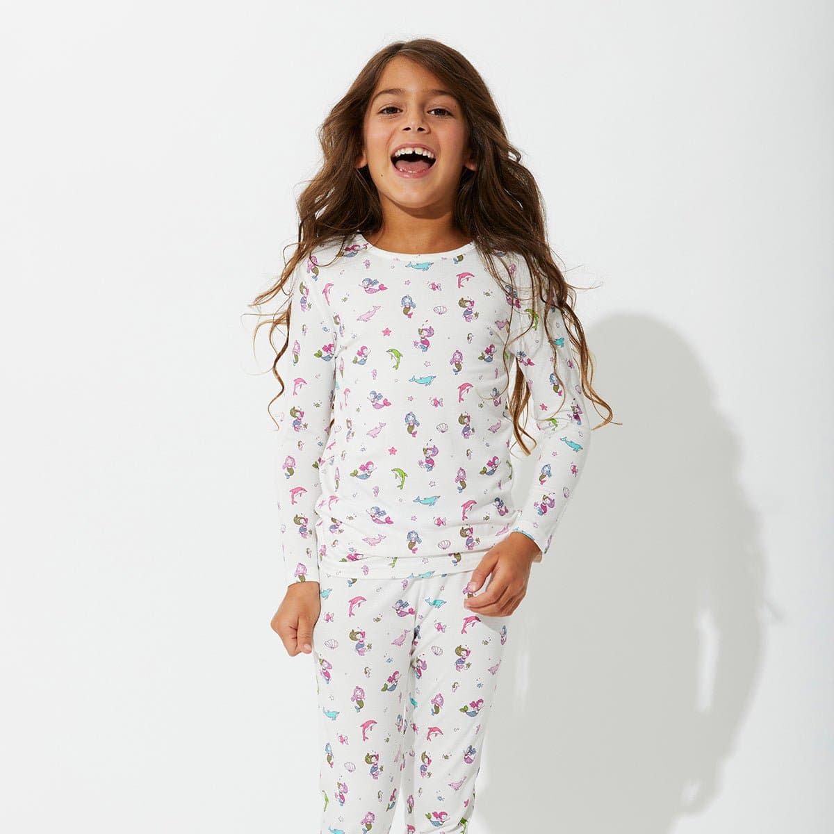 Mermaid Bamboo Kids Pajamas