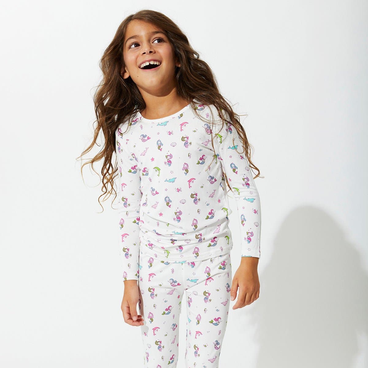 Mermaid Bamboo Kids Pajamas