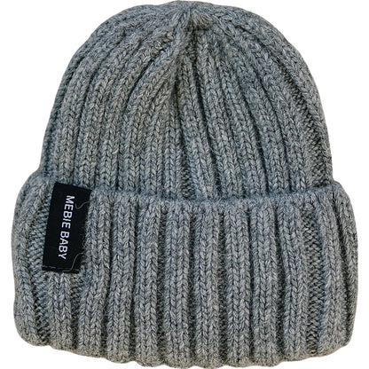 Grey Chunky Knit Beanie - Ivory Soul