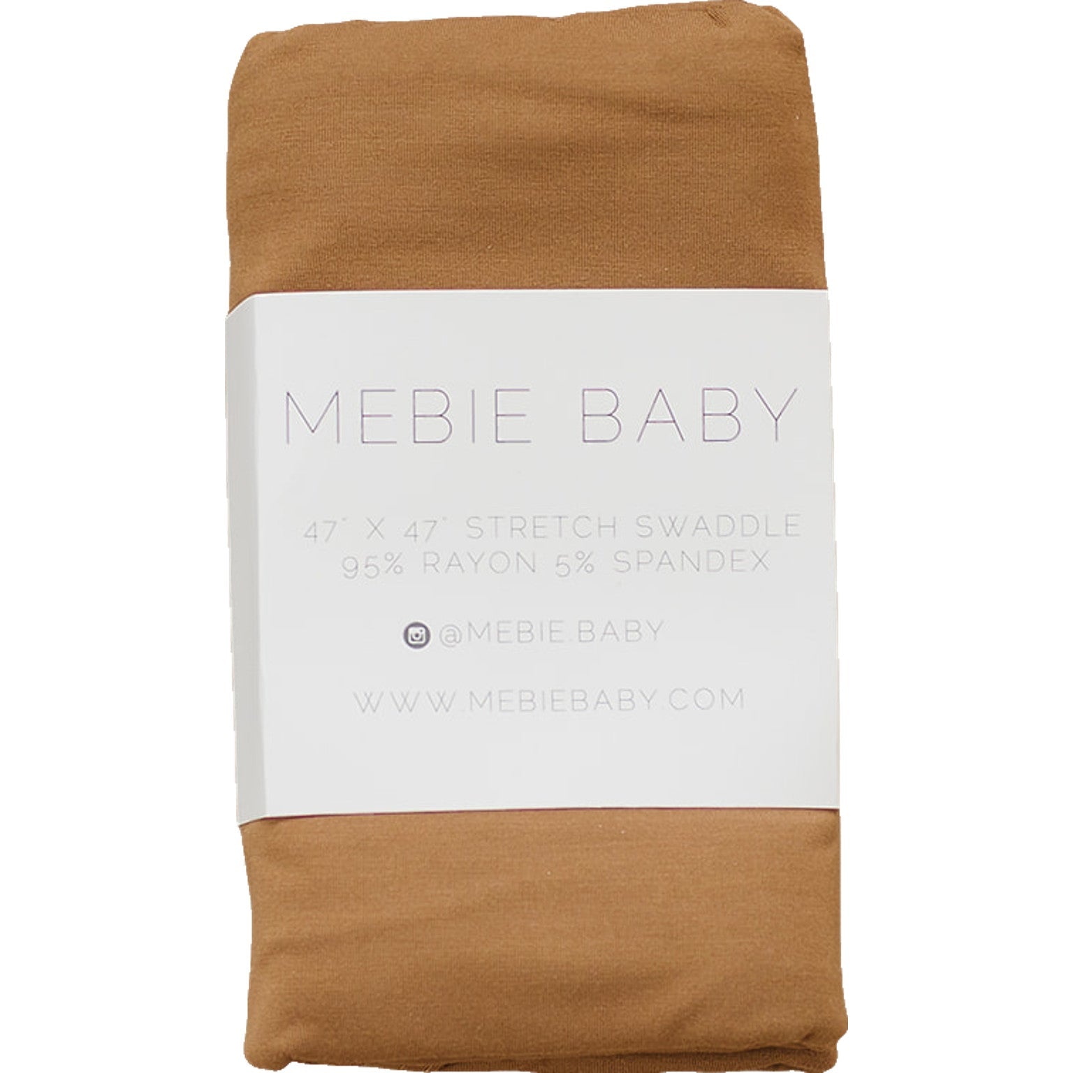 Mustard Bamboo Stretch Swaddle - Ivory Soul