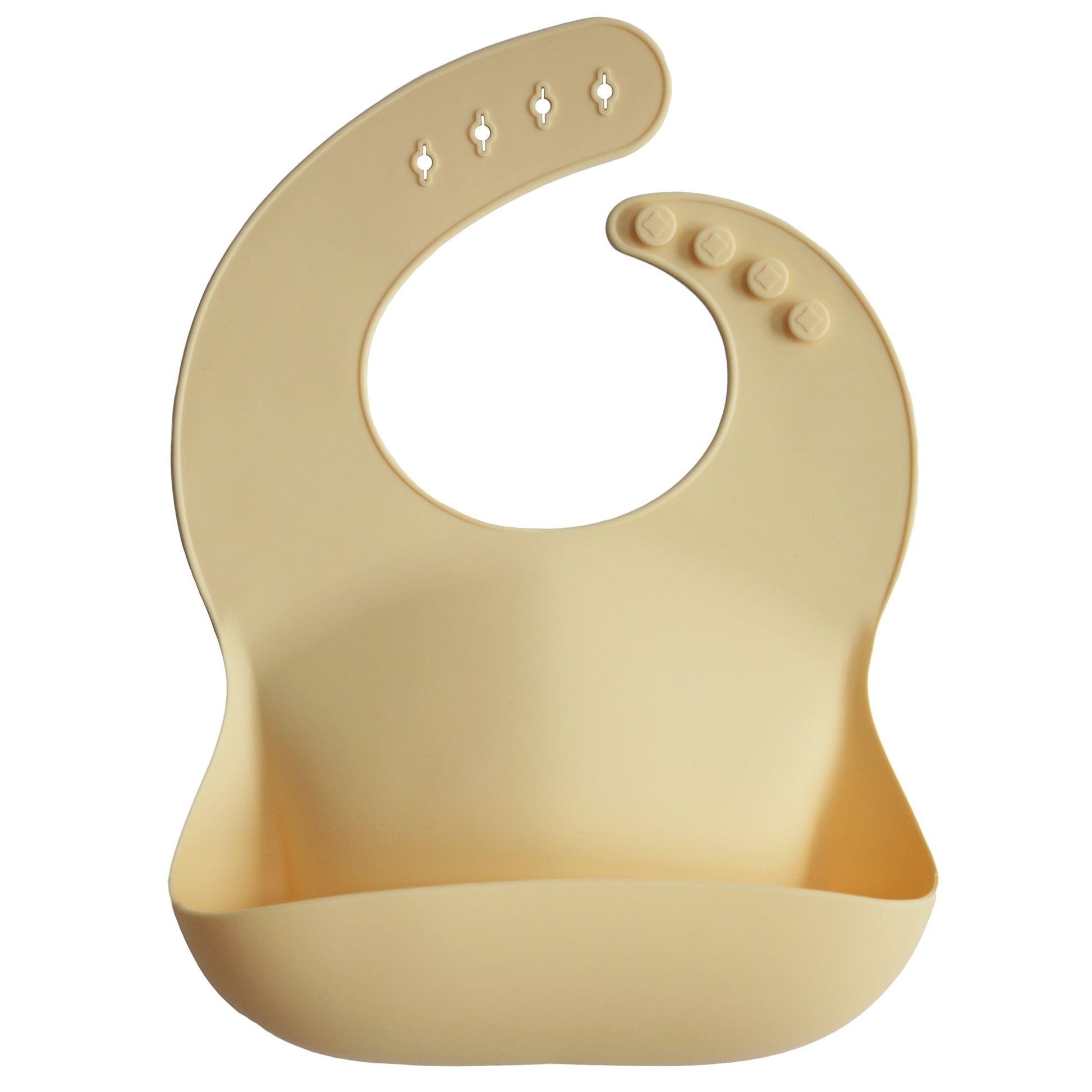 Silicone Baby Bib - Ivory Soul