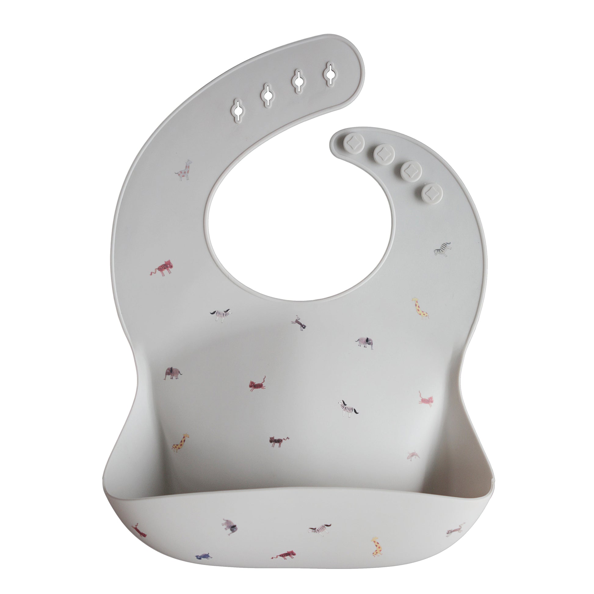 Silicone Baby Bib - Ivory Soul