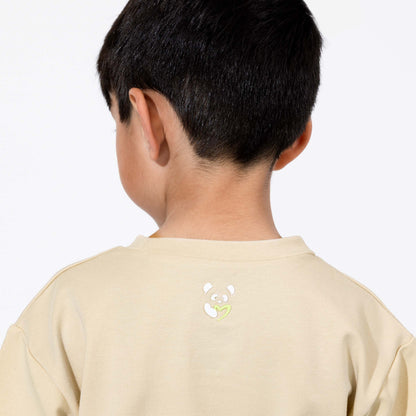 Oat Bamboo Terry Kids Oversized T-Shirt