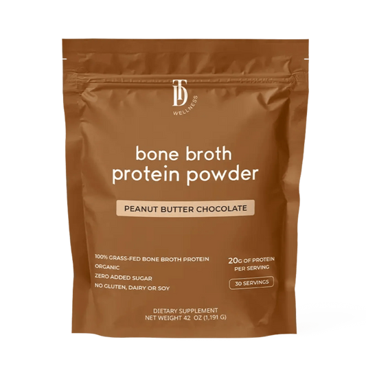 peanut butter chocolate bone broth protein
