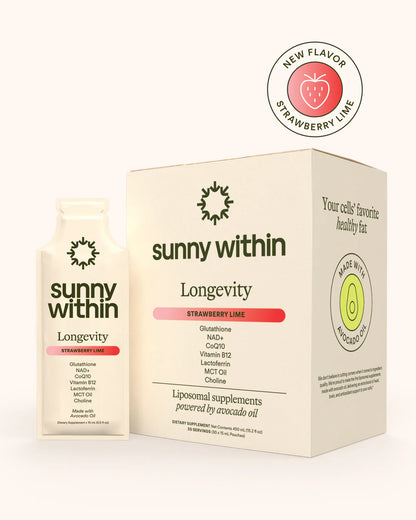 longevity • strawberry lime