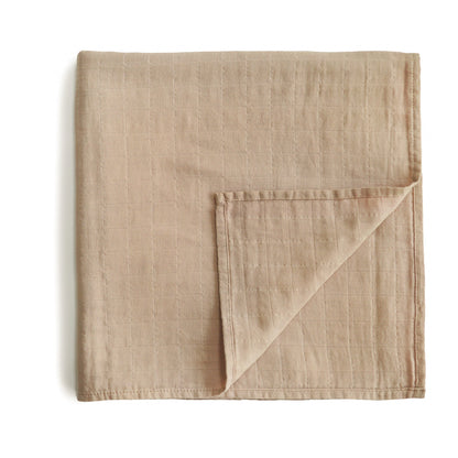 Organic Cotton Muslin Swaddle Blanket