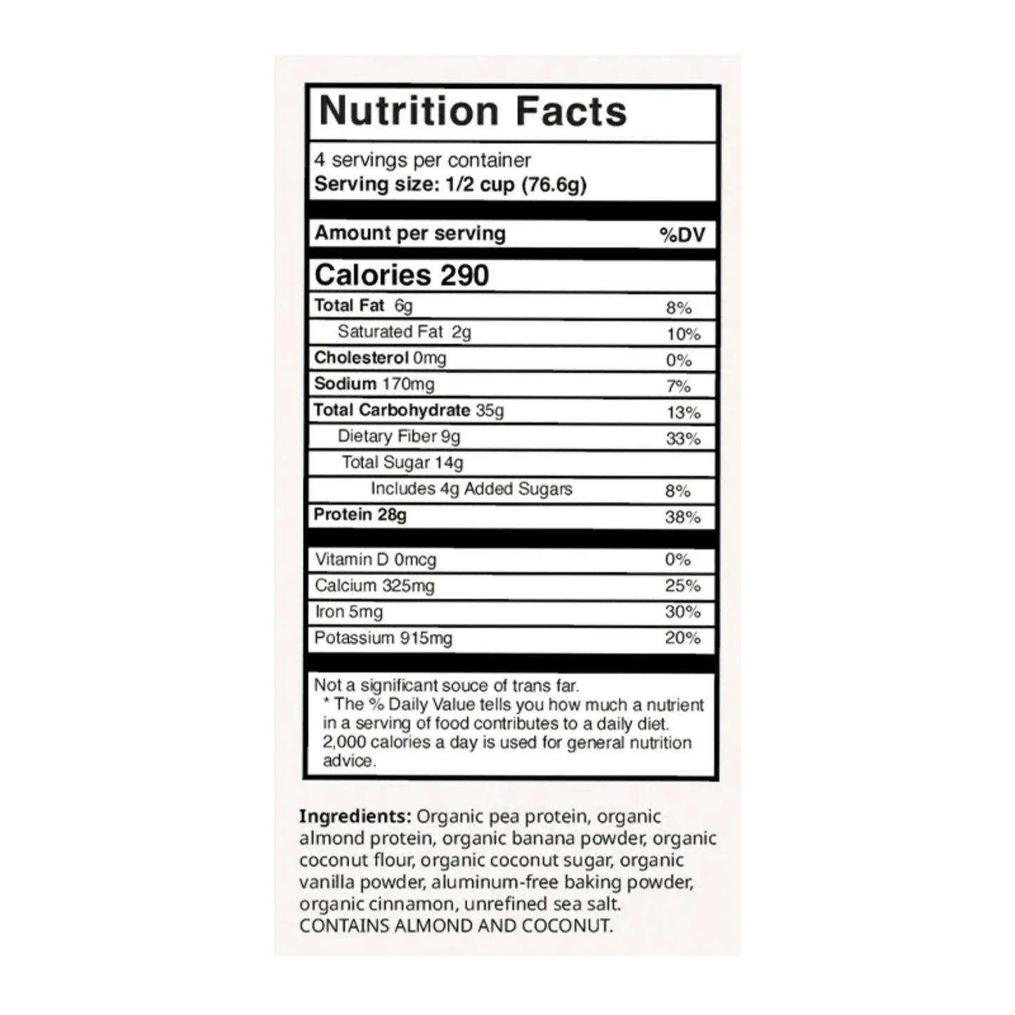 organic protein pancake mix