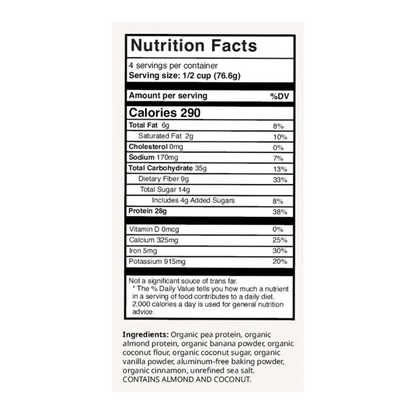 organic protein pancake mix