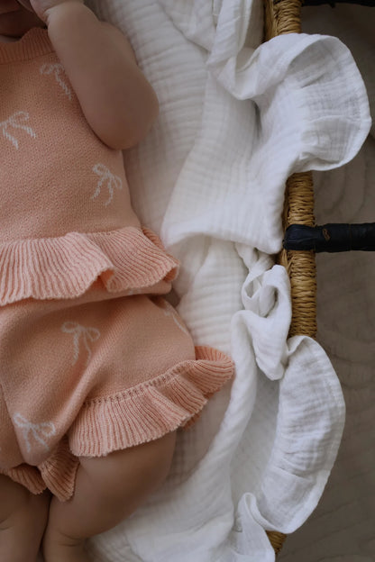 whimsy bow knit tie set