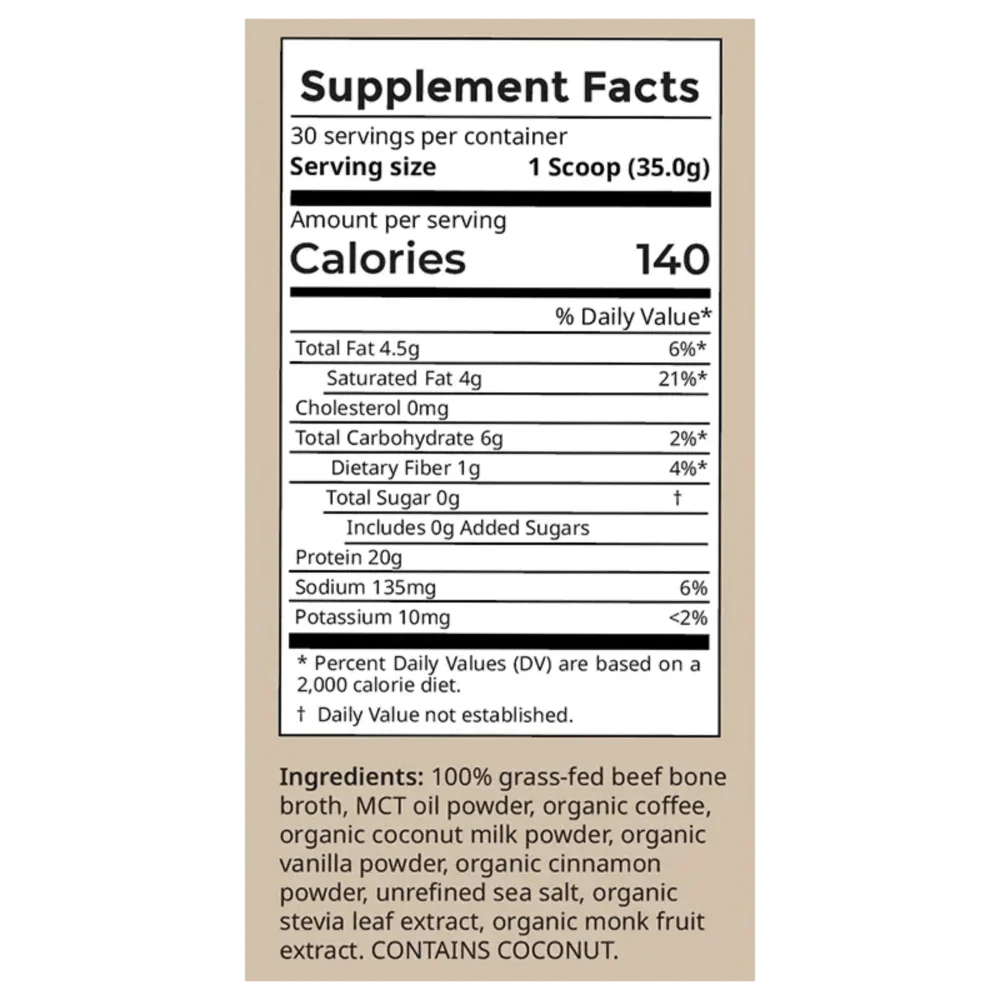 protein coffee latte