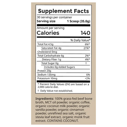 protein coffee latte