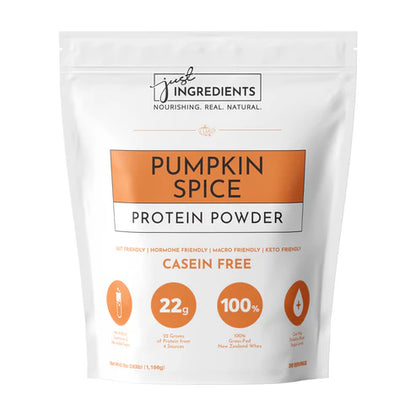 seasonal pumpkin spice protein powder