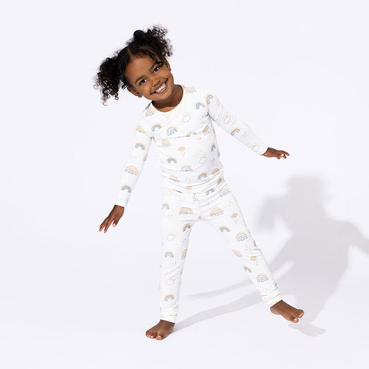 Rainbows Bamboo Kids Pajamas