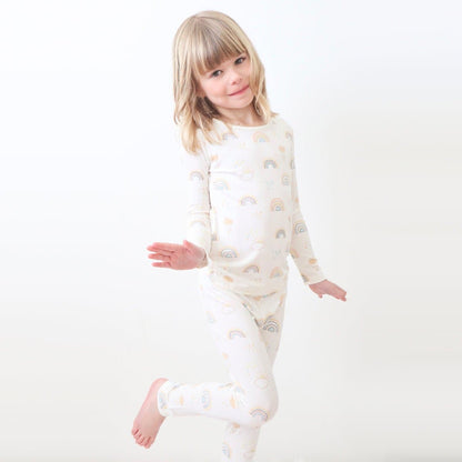 Rainbows Bamboo Kids Pajamas