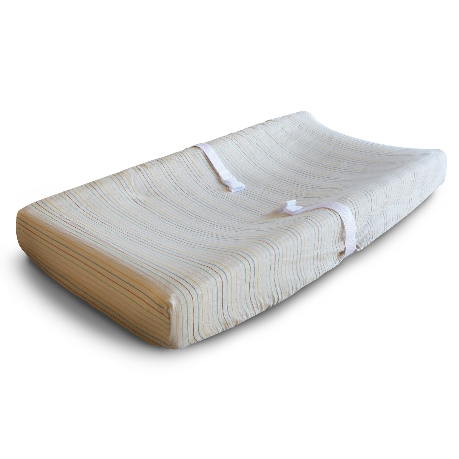 Extra Soft Muslin Changing Pad Cover - Ivory Soul