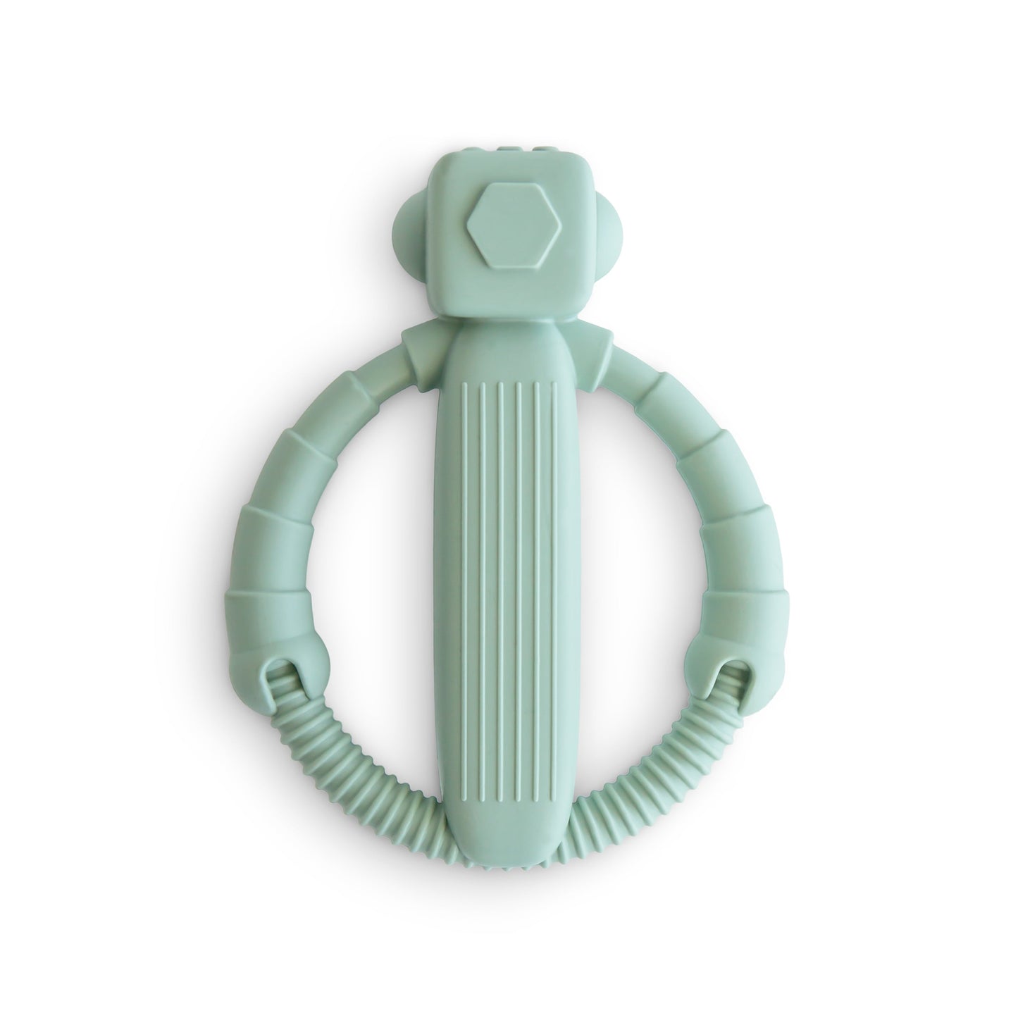 Robot Rattle Teether - Ivory Soul