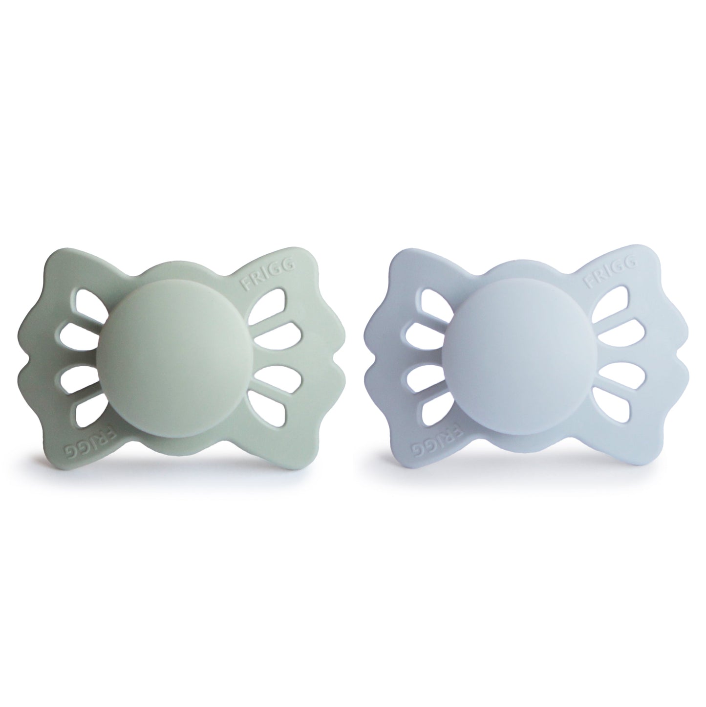 FRIGG Lucky Symmetrical Silicone Pacifier 2-Pack (0-6 Months)