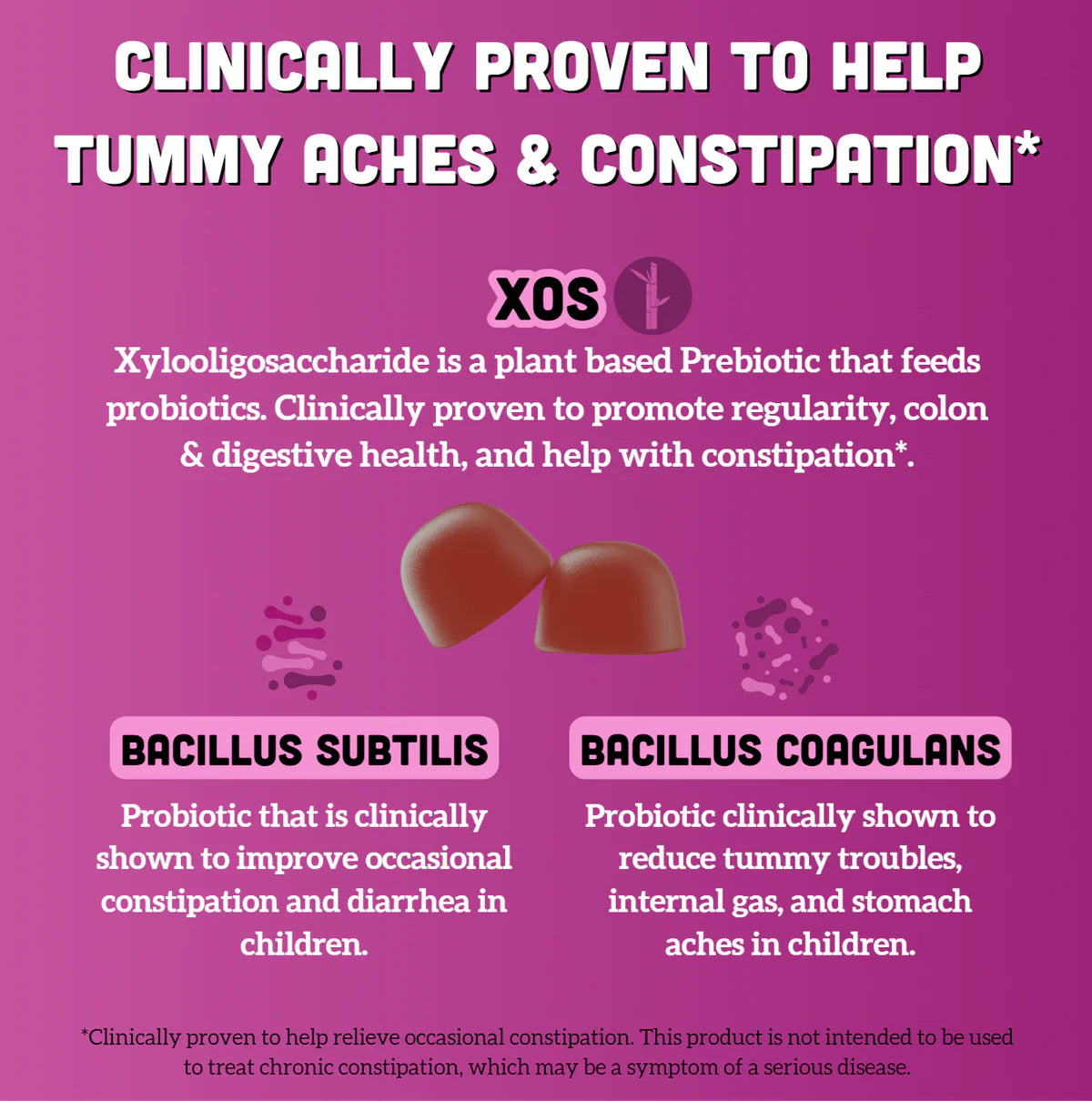 kids prebiotic + probiotic gummies