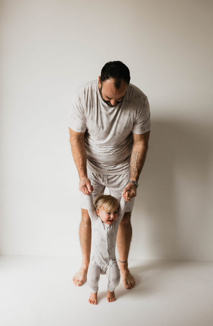 Men's Bamboo Short Pajamas  | Arm Day