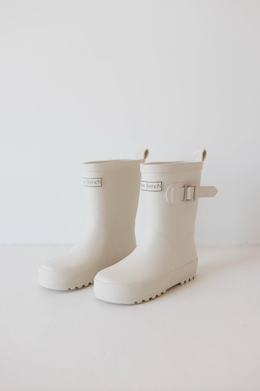 ff Rain Boots | Cream - Ivory Soul