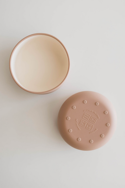 Silicone Bowl | Desert Brown - Ivory Soul