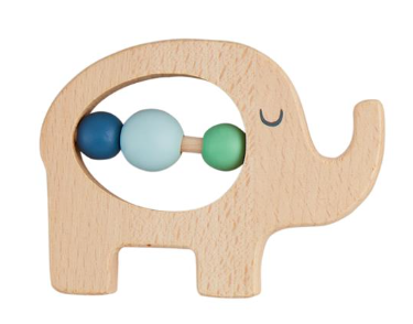 character teething rattles