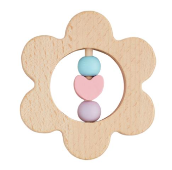 character teething rattles