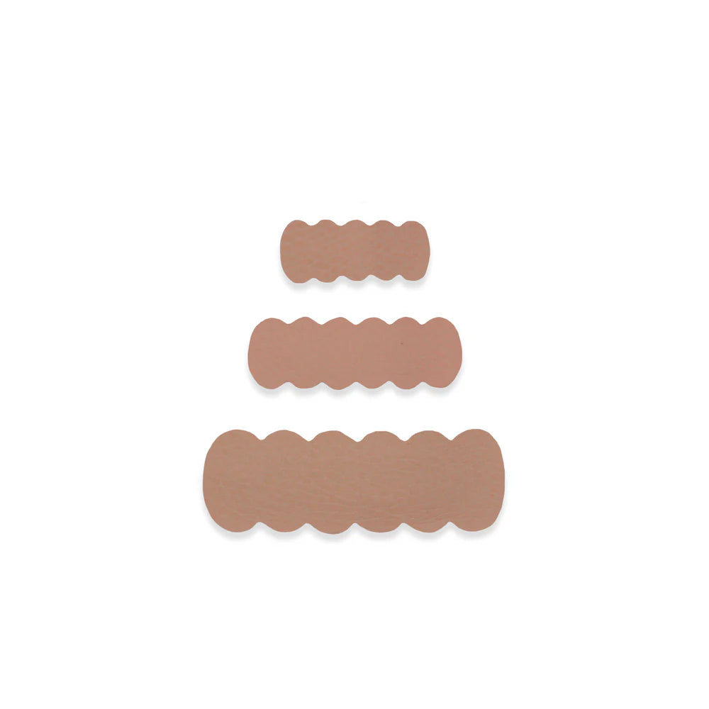 leather - sienna snap clip