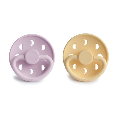 FRIGG Moon Silicone Pacifier 2-Pack