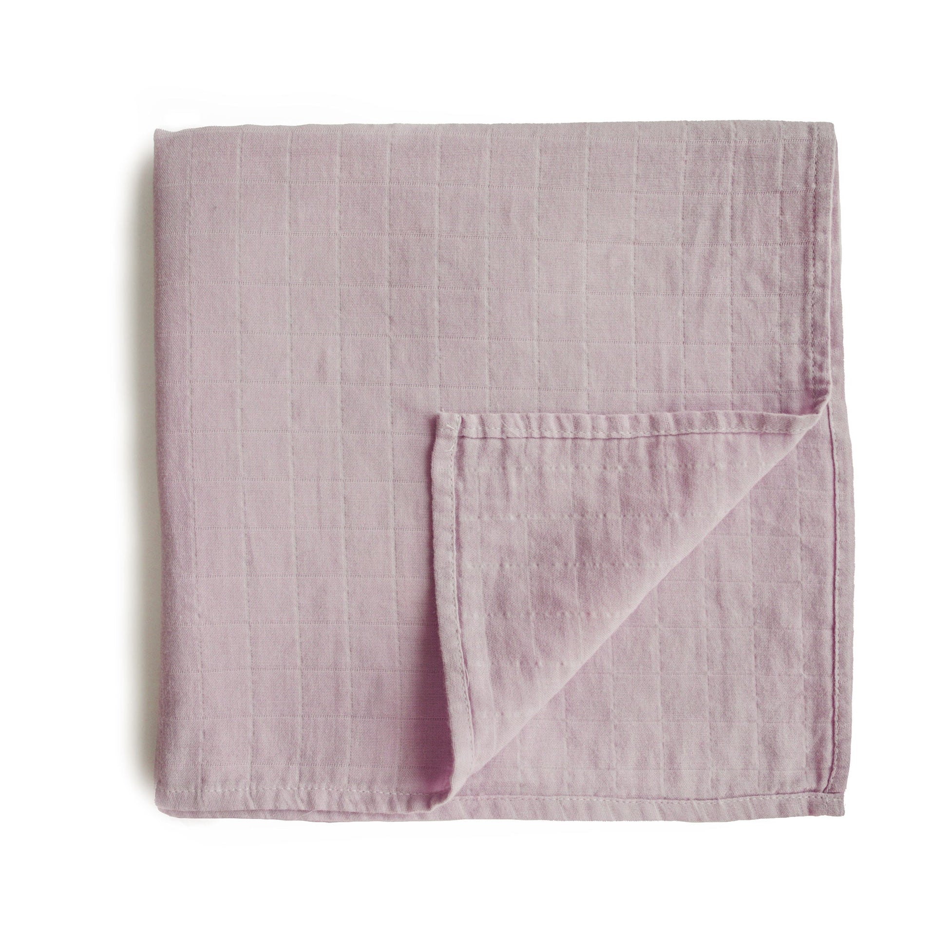 Organic Cotton Muslin Swaddle Blanket - Ivory Soul