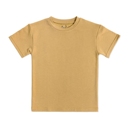 Latte Bamboo Terry Kids Oversized T-Shirt