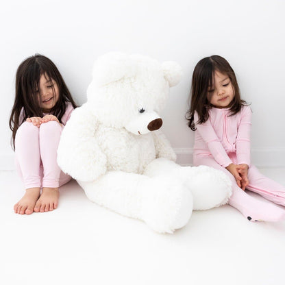 Blush Pink Bamboo Kids Pajamas