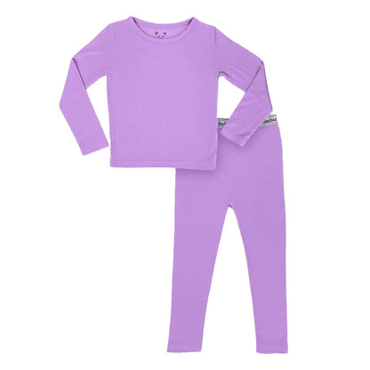 Lavender Bamboo Kids Pajamas