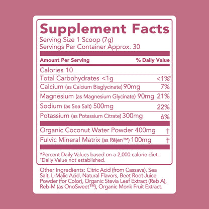 sour cherry hydrate + electrolytes | 30 servings