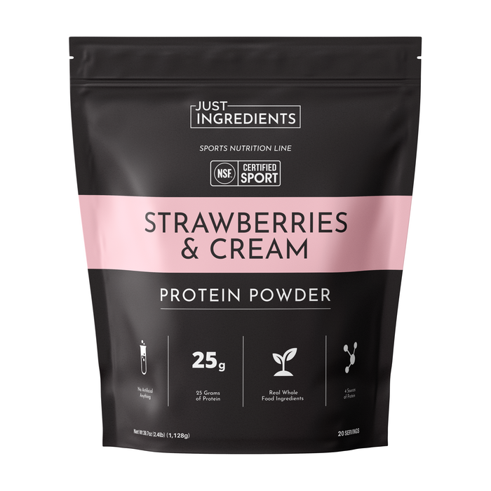 strawberries and cream protein powder - NSF