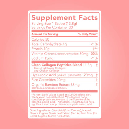strawberry colada collagen + beauty blend | 30 servings