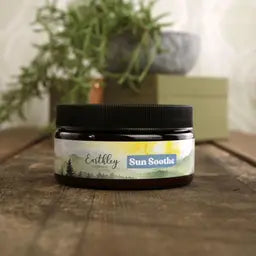 sun soothe - to smooth red, sunburned skin