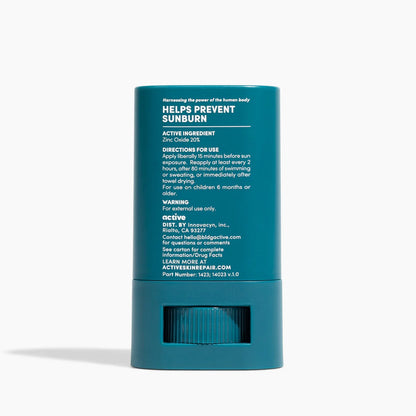 water-resistant performance mineral sunscreen stick