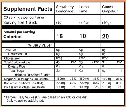electrolyte drink variety pack