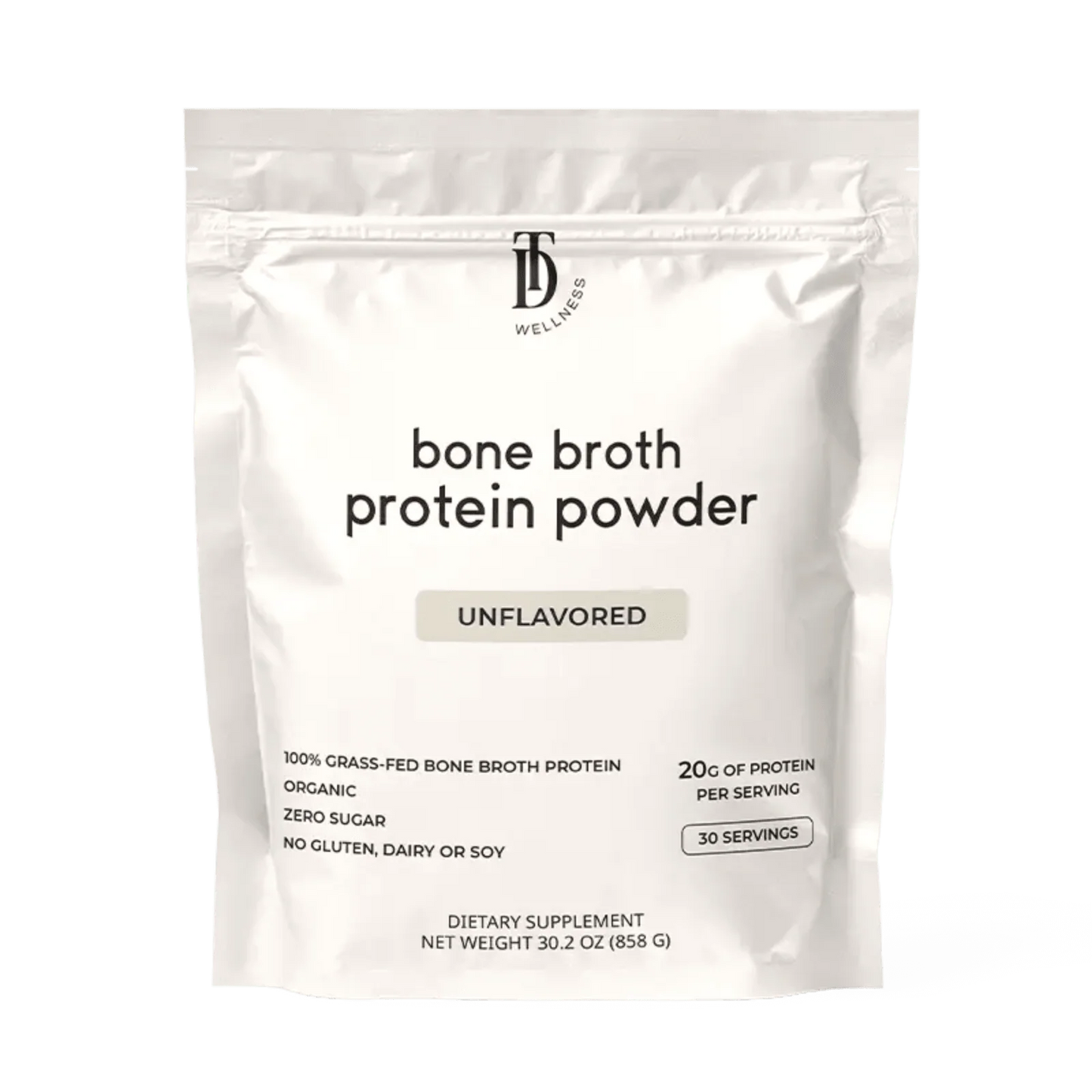 unflavored bone broth protein