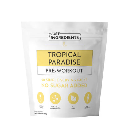 tropical paradise pre-workout - 20 single servings
