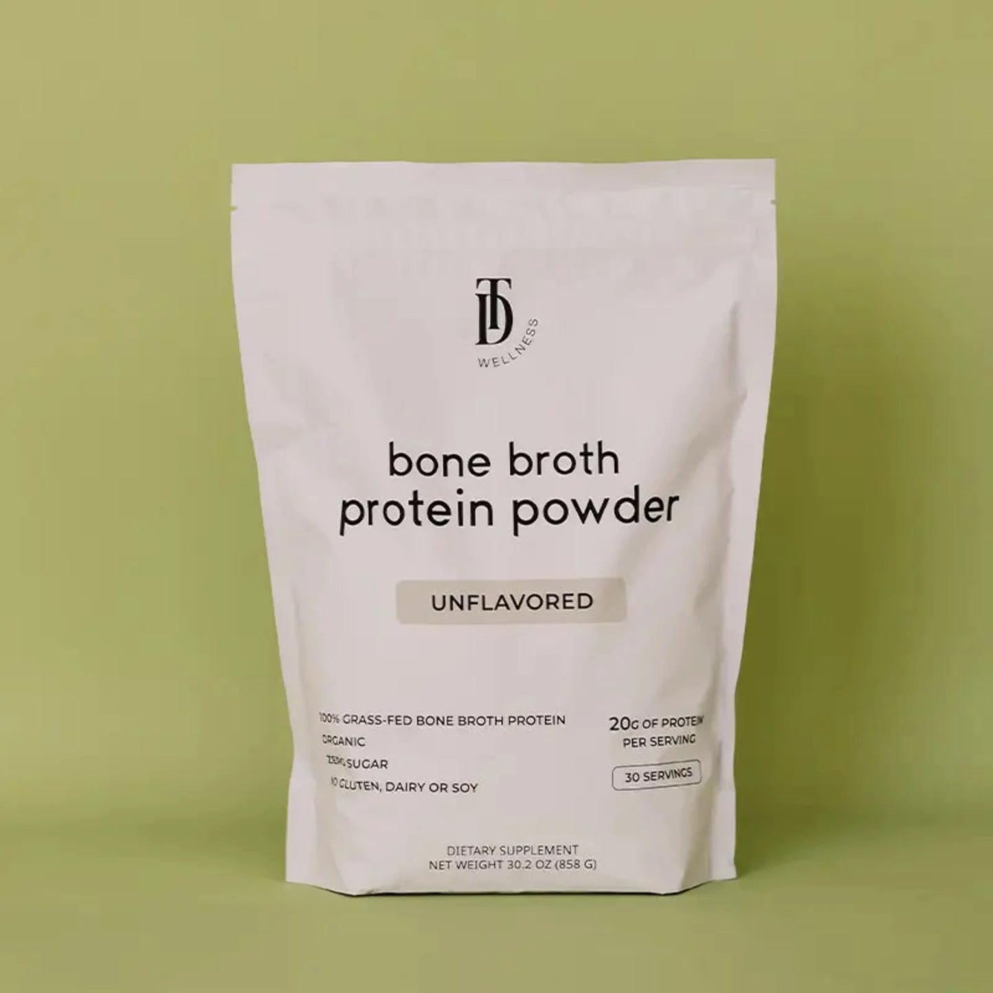 unflavored bone broth protein
