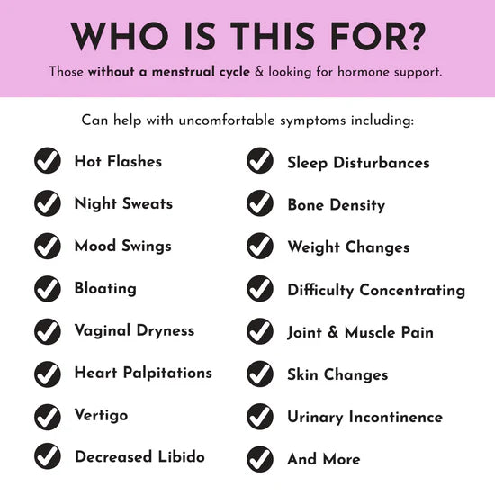 menopause support | postmenopausal support