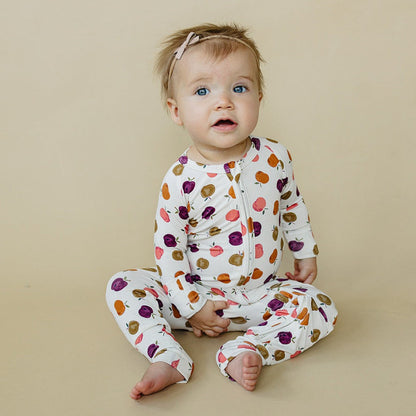 Apple of My Eye Zippy Romper - Ivory Soul