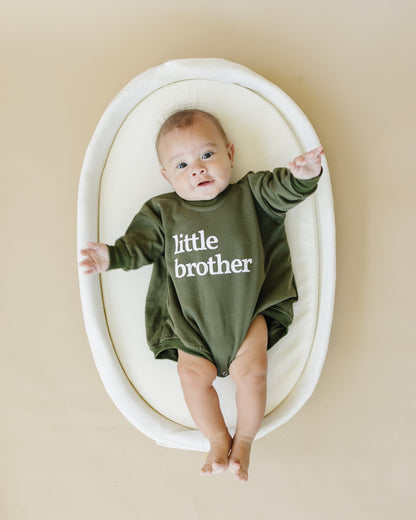 Little Brother Sweatshirt Romper