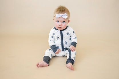 Batty for Bedtime Bamboo Zippy Romper