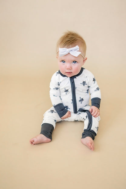 Batty for Bedtime Bamboo Zippy Romper