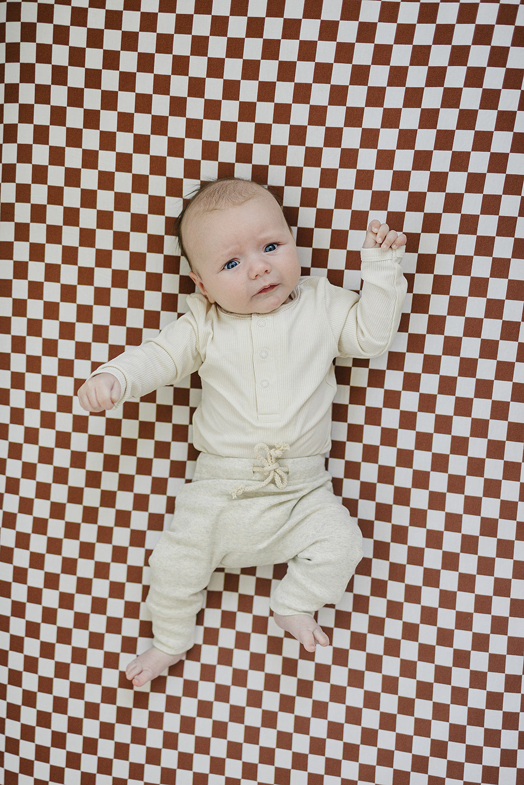 Cream Bamboo Snap Long Sleeve Ribbed Bodysuit - Ivory Soul